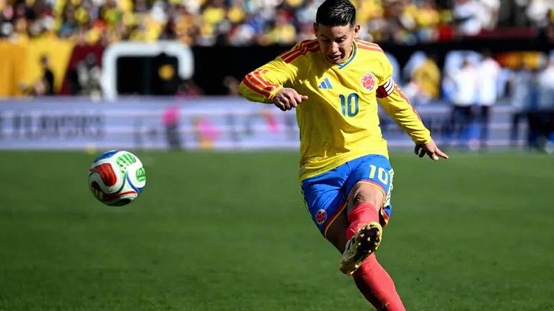 Estado de saúda de James Rodríguez gera especulação nos EUA