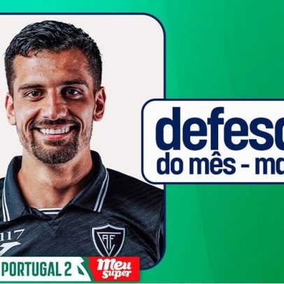 Anthony Correia conquista pela segunda vez o prémio de melhor defesa