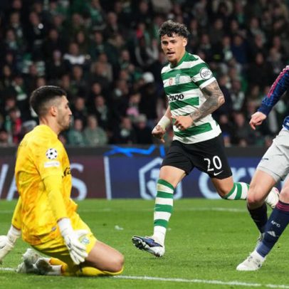 Sporting foi a equipa que menos perigo criou ao Arsenal na Liga dos Campeões