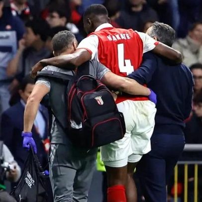 Sp. Braga confirma lesão grave de Niakaté e ausência de Diego por seis semanas