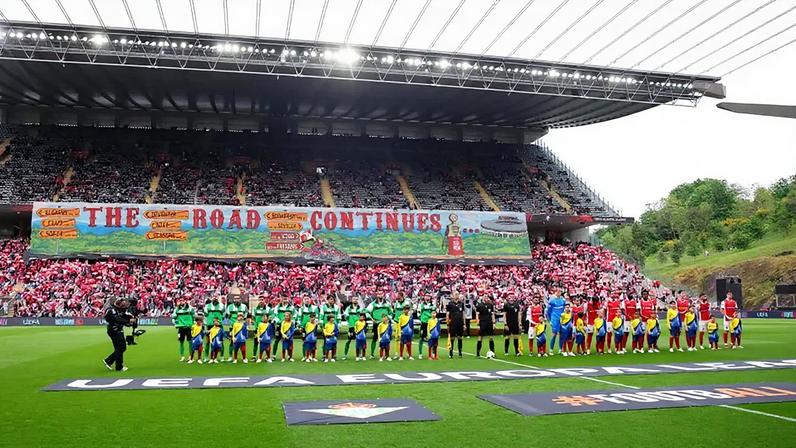 Betis apresenta queixa à UEFA por tratamento a adeptos em Braga