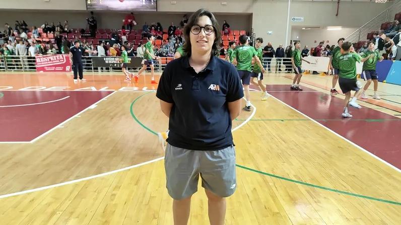 Eduarda Freitas, dirigente dos sub-14 masculinos da AB Madeira