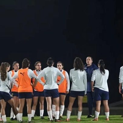 Seleção sub-18 feminina empata 1-1 no primeiro amistoso com a Suécia