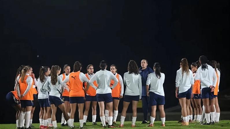 Seleção sub-18 feminina empata 1-1 no primeiro amistoso com a Suécia