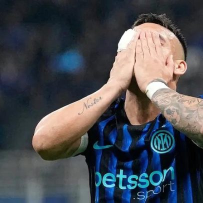 Lautaro Martínez volta a parar por lesão