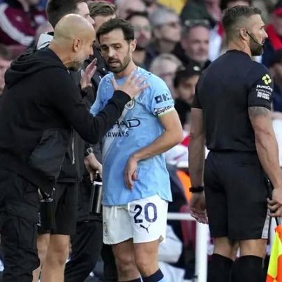 Guardiola admite mágoa com Bernardo Silva