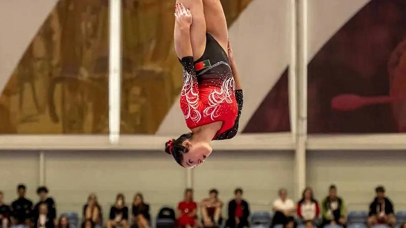 Portugal na final de trampolim sincronizado júnior feminino