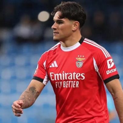 Defesa-central do Benfica em foco de Lens e Estrasburgo