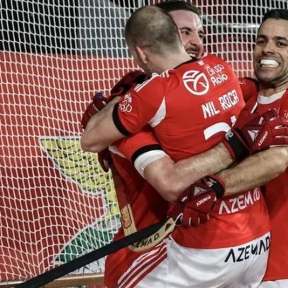Benfica goleia Carvalhos e consolida 1.º lugar na fase regular