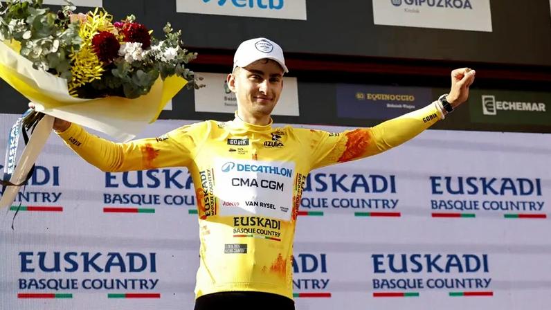 Paul Seixas confirma vitória na Volta ao País Basco