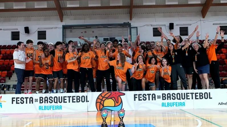 Lisboa ergue o título nas sub-14 femininas em Albufeira