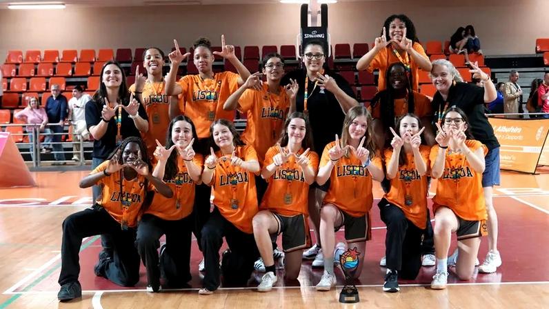 AB Lisboa sagrou-se tricampeã em sub-14 feminino