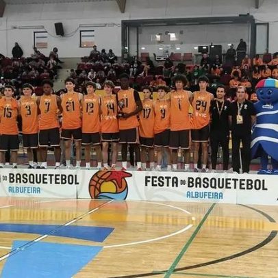 Lisboa vence Santarém nos sub-16 e faz pleno na Festa do Basquetebol