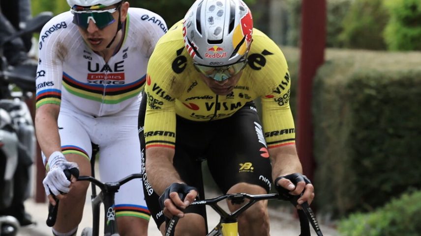 Van Aert vence Paris-Roubaix e impede Pogacar de fazer história