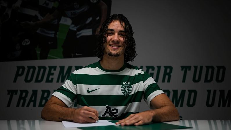 Rodrigo Nogueira assina formação no Sporting e mira ser o próximo Hjulmand