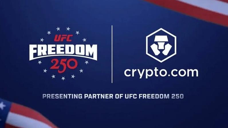 Crypto.com é parceiro do UFC Freedom 250