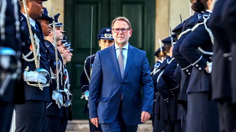 Luís Neves numa cerimónia já como ministro. Fez carreira na PJ, de onde saiu no topo