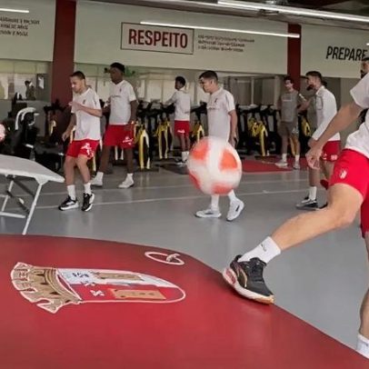Sp. Braga brilha no teqball, mas Zalazar continua ausente