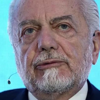 De Laurentiis quer revolucionar o futebol: 25 minutos, tempo real e sem cartões