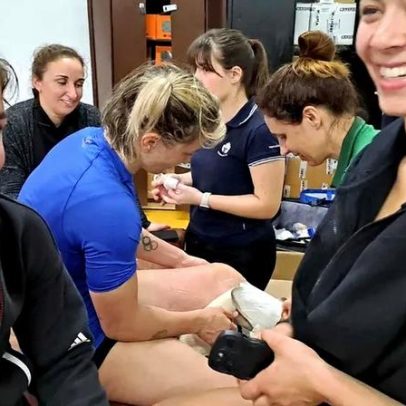 Bárbara Timo e Rochele Nunes lideram a seleção no Europeu de Tbilissi