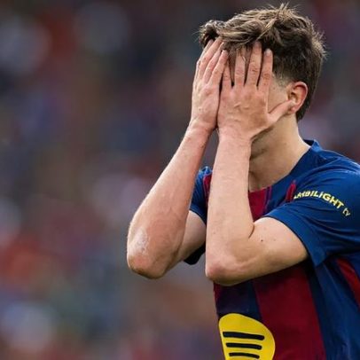 Gavi comenta eliminação do Barcelona frente ao Atlético de Madrid