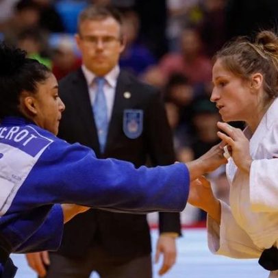 Maria Siderot no caminho da campeã olímpica Distria Krasniqi