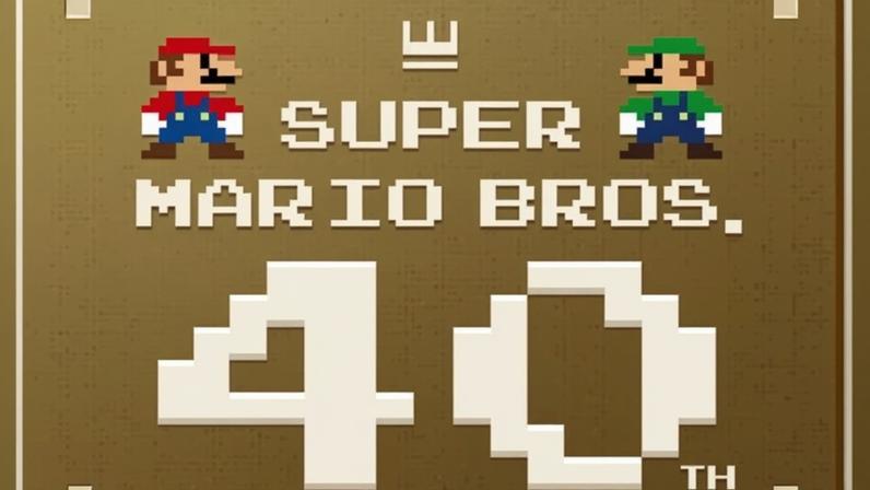 Nintendo celebra 40 anos de Super Mario
