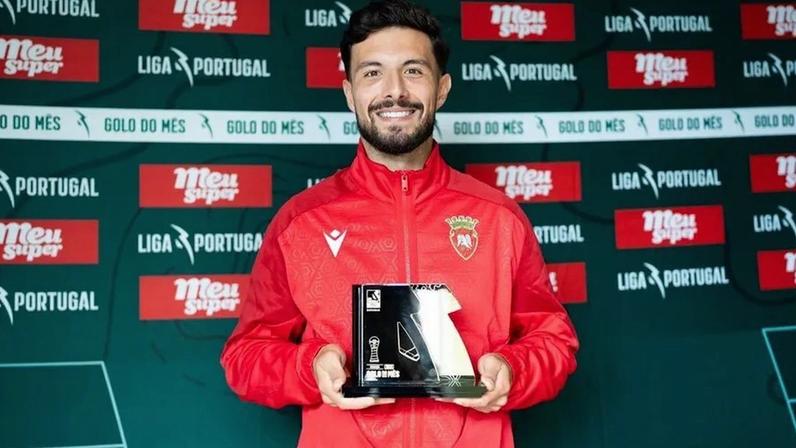 Bruno Pereira marca golo do mês na 2ª Liga e revela confiança