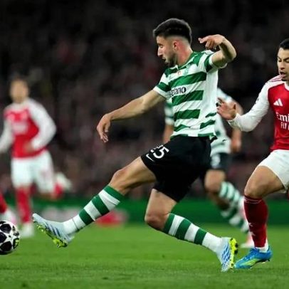 Gonçalo Inácio vê a eliminação do Sporting e diz ter lutado até ao fim