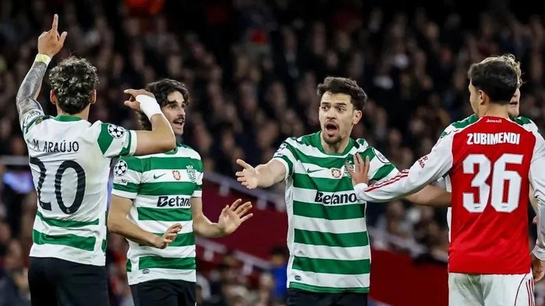 Lance no Arsenal-Sporting