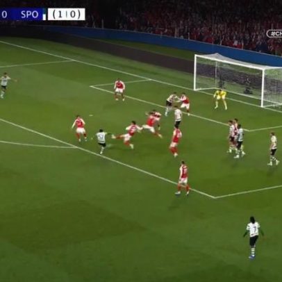 João Simões perto do prolongamento nos descontos e deixou Sporting em suspenso