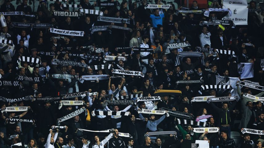 Adeptos do V. Guimarães nas bancadas