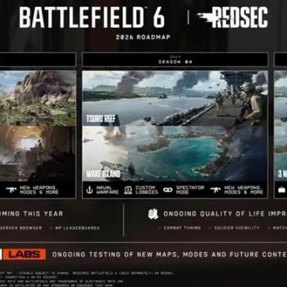 Battlefield 6 recebe 3ª temporada em maio