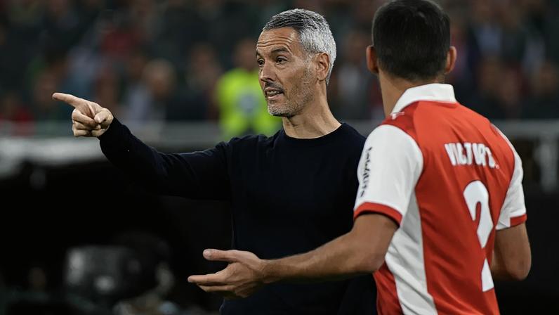 Carlos Vicens elogia a dedicação dos jogadores do Sp. Braga