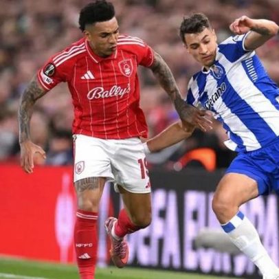 Nottingham Forest vence FC Porto por 1-0, duelo resumido em 5 factos