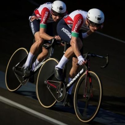 João Martins e Gabriel Batista ficam em sexto na Madison da Taça do Mundo de Pista