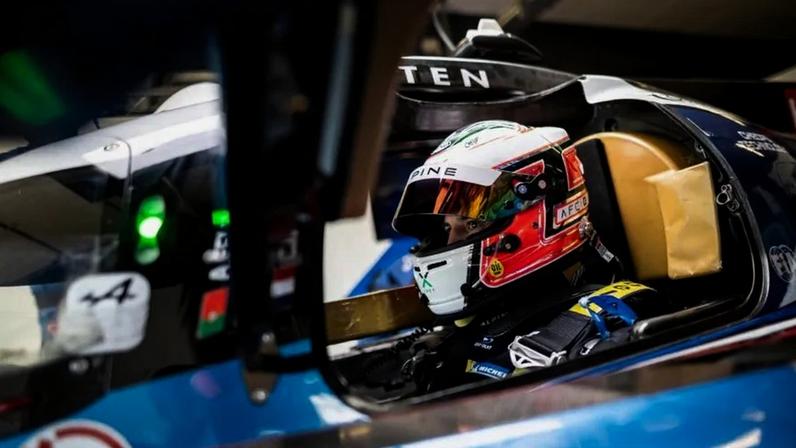 Félix da Costa ao volante do Alpine