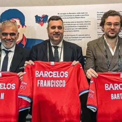 Delegados da Liga espanhola acompanharam o Gil Vicente-V. Guimarães
