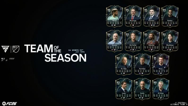 Lionel Messi lidera a Equipa do Ano da MLS no EA Sports FC