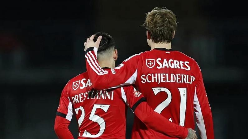 Schjelderup e Prestianni impulsionam o Benfica com números dos extremos