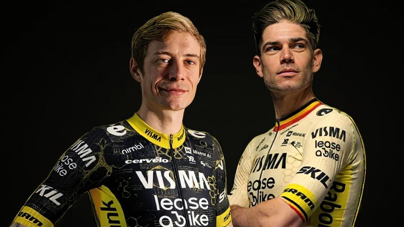 Equipamento da Visma na Volta a França será eleito pelos adeptos