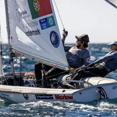 Beatriz Gago e Rodolfo Pires caem a sétimos em 470 na Semana Olímpica Francesa