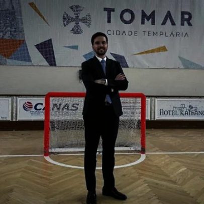 Tiago Carrão: o hóquei entrelaça-se com a história de Tomar