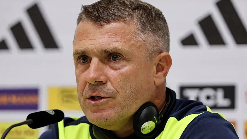 Sergiy Rebrov deixa o cargo de selecionador da Ucrânia após falha no Mundial 2026
