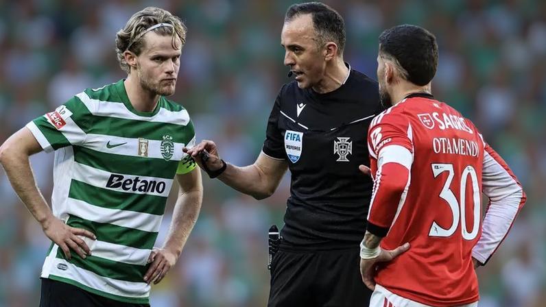 João Pinheiro dirigiu o dérbi entre Sporting e Benfica