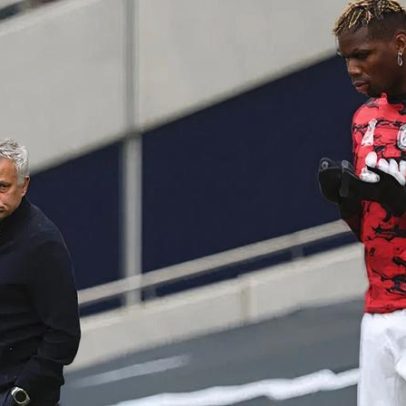 Pogba recorda relação com Mourinho e comenta irritação provável