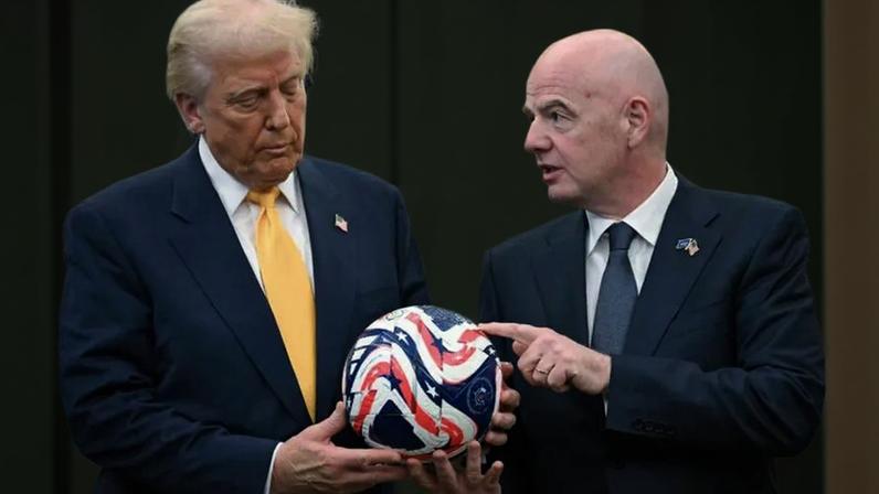 Donald Trump e Gianni Infantino