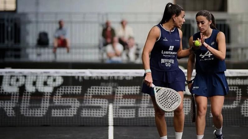 Sofia Araújo e Claudia Fernández nas meias-finais em Bruxelas