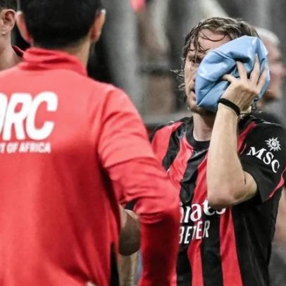 Modrić sofre fratura malar e encerra a temporada