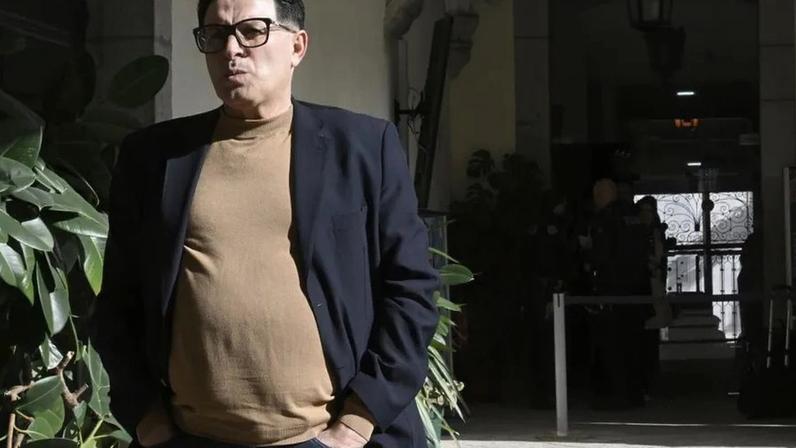 Vitor Catão no início do julgamento da 'Operação Pretoriano que decorre no Tribunal São João Novo no Porto